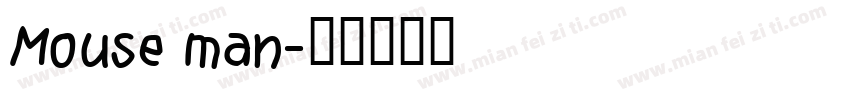 Mouse man字体转换
